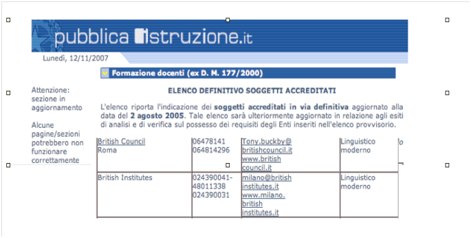 Corsi inglese riconosciuti dal Ministero Pubblica amministrazione e del lavoro British Institutes Roma Eur